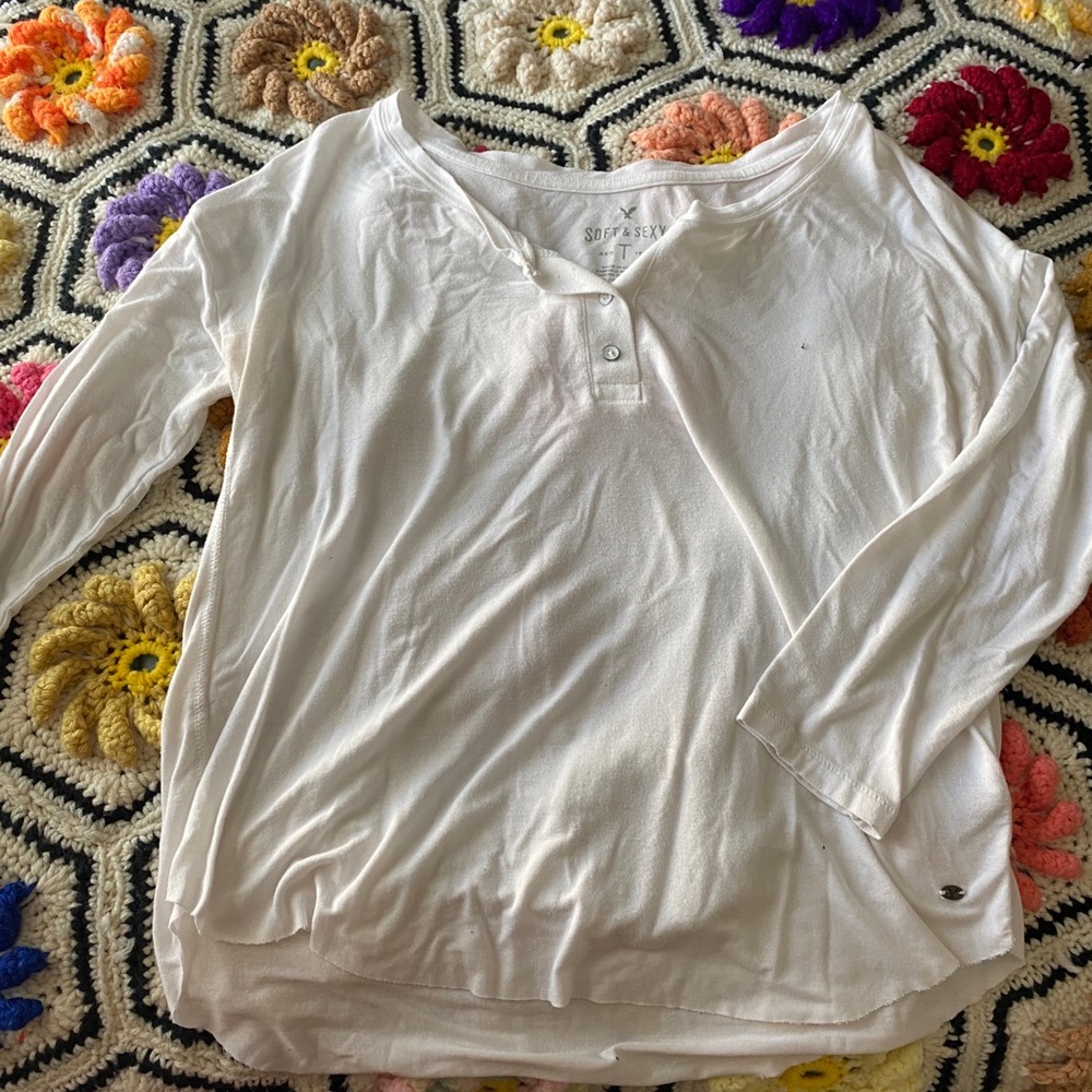 American Eagle soft and sexy Henley